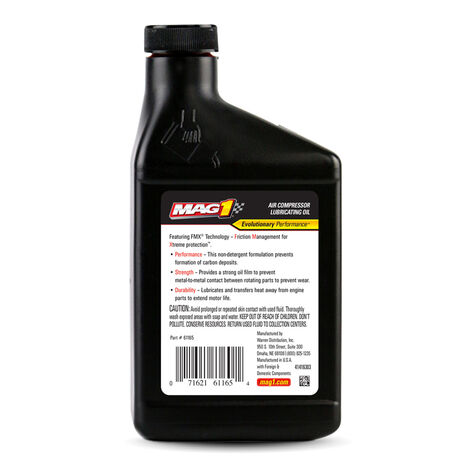 MAG 1 Air Compressor Oil - 16 fl. oz. product photo