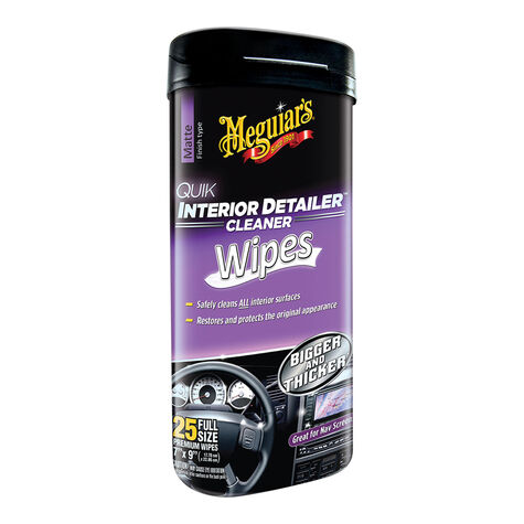 Meguiar's Quik Interior Detailer  (Wipes) - 25 Count product photo