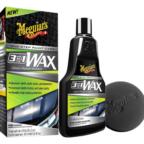 Meguiar's 3-in-1 Wax - 16 oz product photo