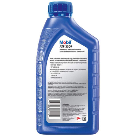 Mobil 3309 Automatic Transmission Fluid, 1 Quart product photo