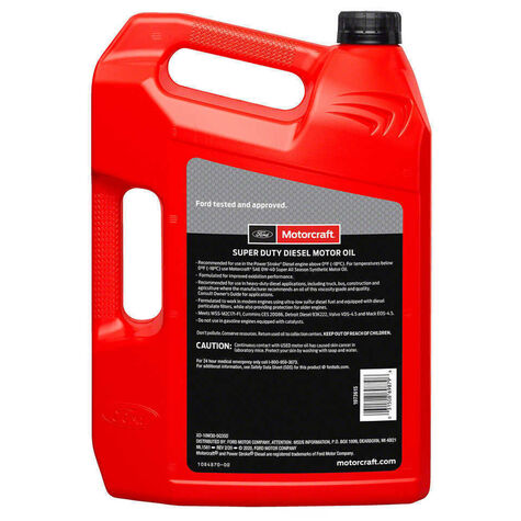 Motorcraft Diesel SAE 10W-30 - 5 Quart product photo