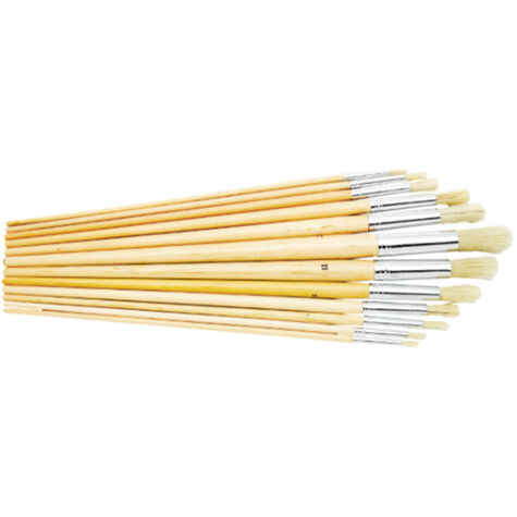 Project Pro 12 pc. Long Handle Artist Brush product photo