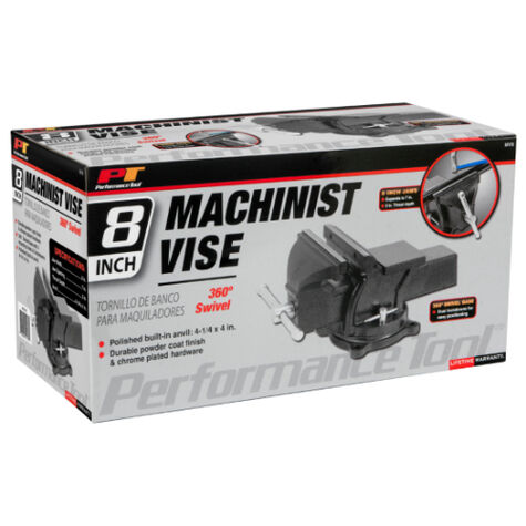 Performance Tool 8" Machinist Vise product photo