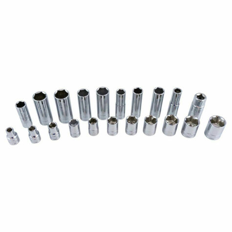 Performance Tool 26 pc. 1/2" Dr. SAE Socket Set product photo