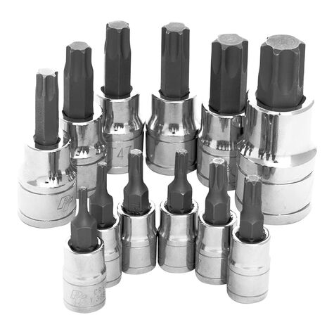 Performance Tool 12 pc. Star Bit Socket Set product photo