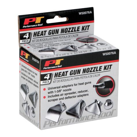 Performance Tool 4 pc. Heat Gun Nozzle Kit product photo