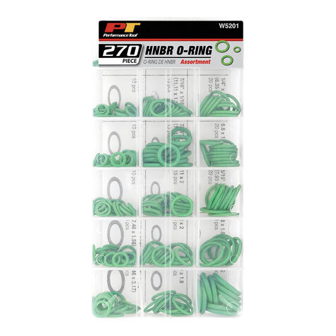 Performance Tool 270 pc. HNBR O-Ring Assortment product photo