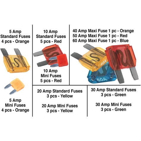 Performance Tool 33 pc. Master Fuse Assortment product photo