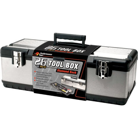 Performance Tool 26" Steel Tool Box product photo