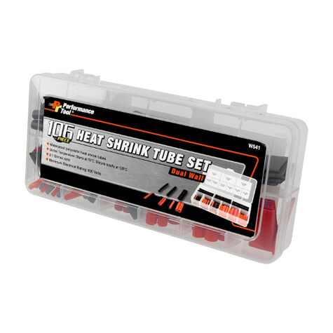 Performance Tool 106 pc. Weatherproof Heat Shrink product photo