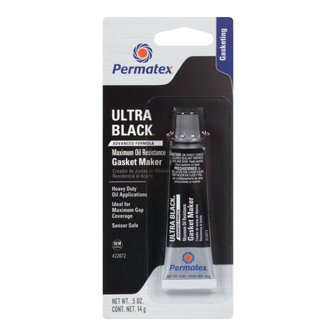 Permatex Ultra Black Maximum Oil Resistance RTV Silicone Gasket Maker - .5oz product photo