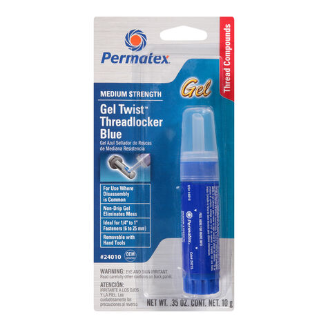 Permatex Medium Strength Threadlocker BLUE Gel - 35oz product photo