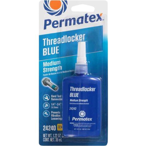 Permatex Medium Strength Blue Threadlocker - 36ml product photo