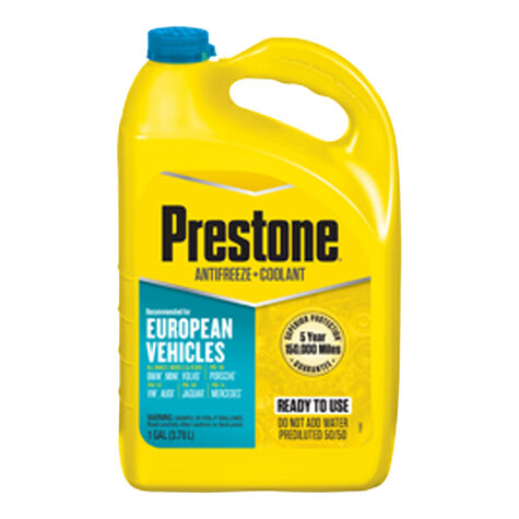 Prestone European Vehicles (Teal) Antifreeze+Coolant - 1 Gallon product photo