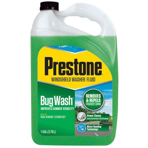 Prestone Bug Wash Windshield Washer Fluid product photo