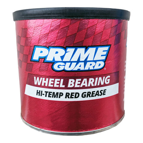 Prime Guard Red Hi-Temp Wheel Bearing Grease - 4lb product photo