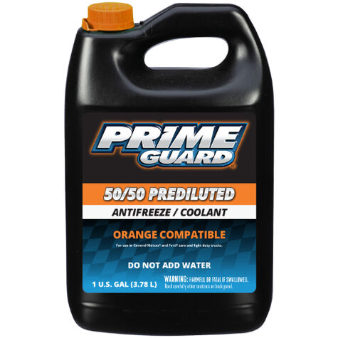 Prime Guard Orange Compatible 50/50 Antifreeze - 1 Gallon product photo