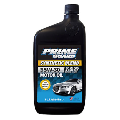 Prime Guard SAE 5W-30 Motor Oil - Quart product photo