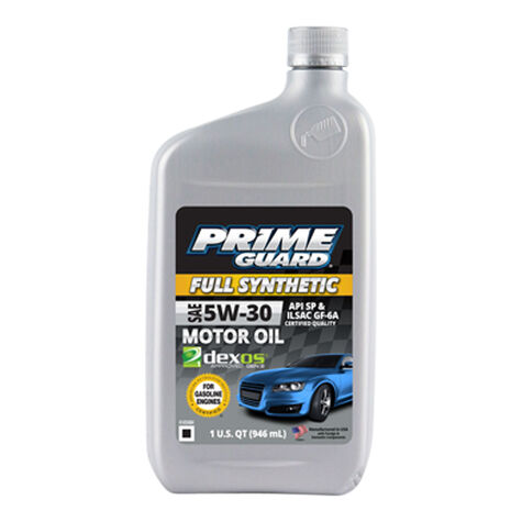 Prime Guard Synthetic SAE 5W-30 Motor Oil - Quart product photo