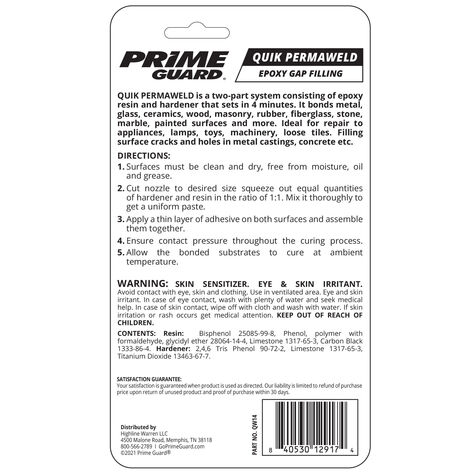 Prime Guard Quick Perma-Weld Card product photo