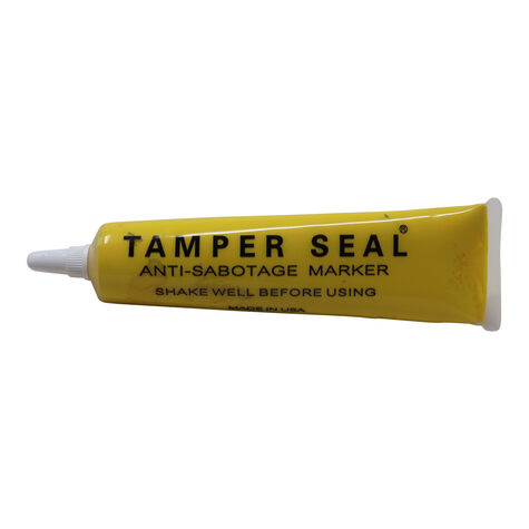 Prime Guard Yellow Warranty & Tamper Seal Squeeze Tube - 1.8 oz product photo