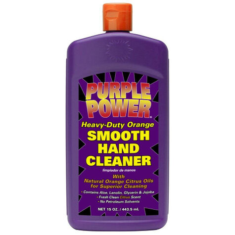 Purple Power Heavy-Duty Smooth Orange Hand Cleaner - 15 oz. product photo