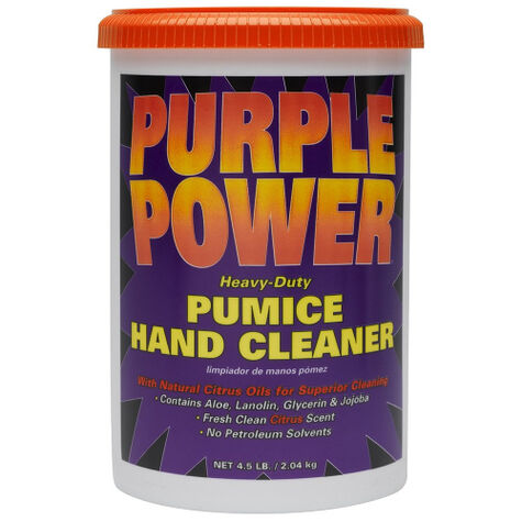 Purple Power Heavy-Duty Smooth Waterless Hand Cleaner Tub - 4.5 lbs. product photo