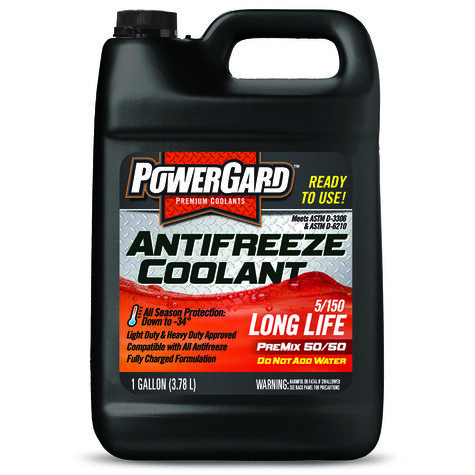 POWERGARD Heavy Duty Extended Life Red 50/50 Antifreeze - Gallon product photo