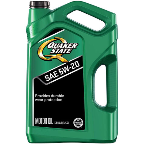 Quaker State SAE 5W-20 Conventional Motor Oil - 5 Quart product photo