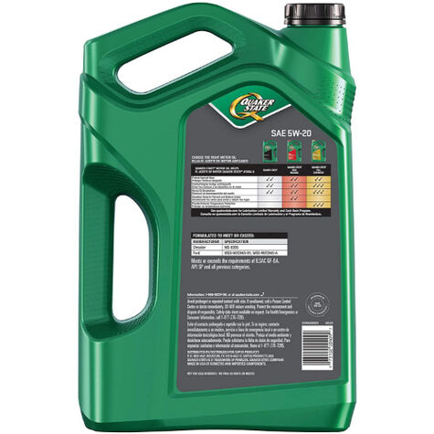 Quaker State SAE 5W-20 Conventional Motor Oil - 5 Quart product photo