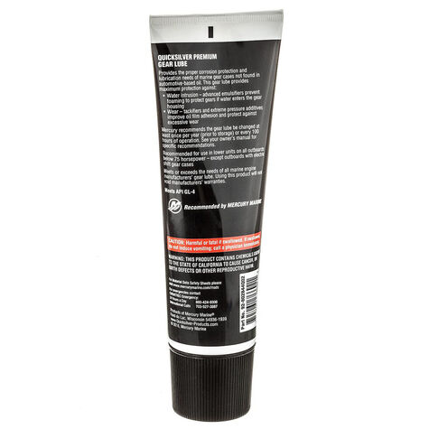 Quicksilver 80W-90 Premium Gear Lube, Marine Engine - 9 oz. product photo