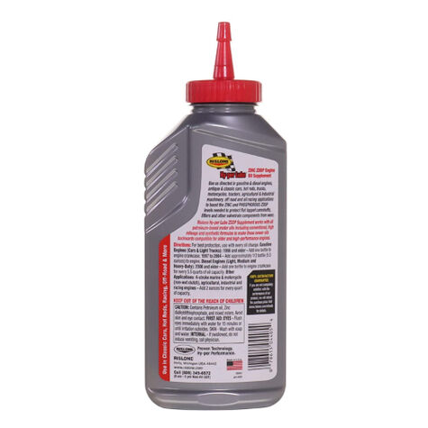 Hy-per Lube by Rislone Zinc ZDDP Supplement  -  11 oz. product photo