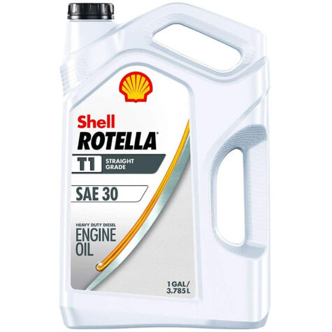 Shell Rotella T1 SAE 30 CSFL Heavy Duty Engine Diesel Oil - Gallon product photo