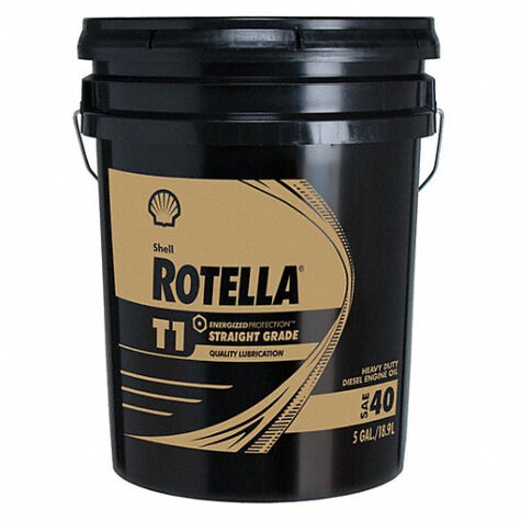 Shell Rotella T1 SAE 40 CSFL Heavy Duty Engine Diesel Oil - 5 Gallon product photo