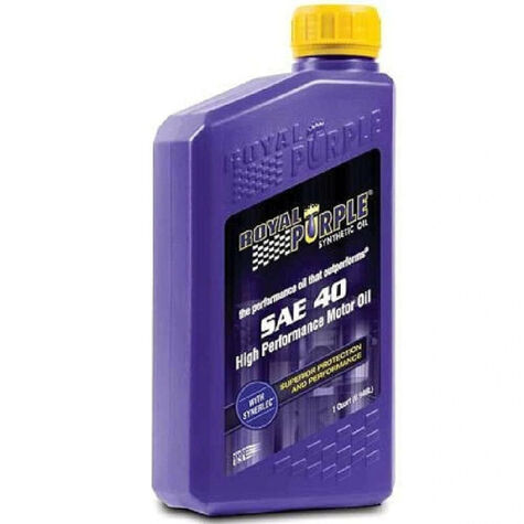 Royal Purple SAE 40 High Performance Motor Oil - 1 Quart product photo