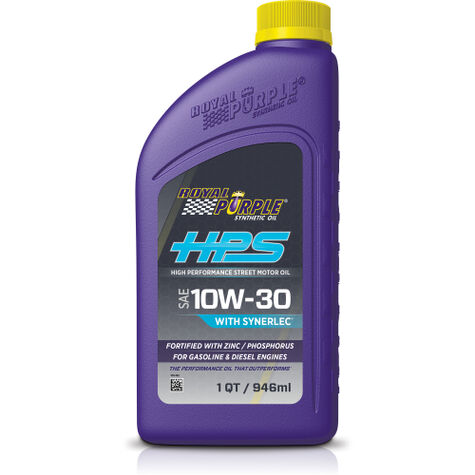 Royal Purple SAE 10W-30 HPS High Performance Street Motor Oil - 1 Quart product photo