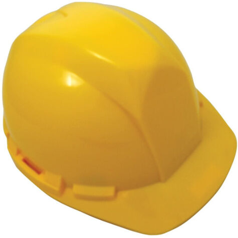 SAS Safety 7160-02 Lightweight Yellow Hard Hat With Front Brim (716002) product photo