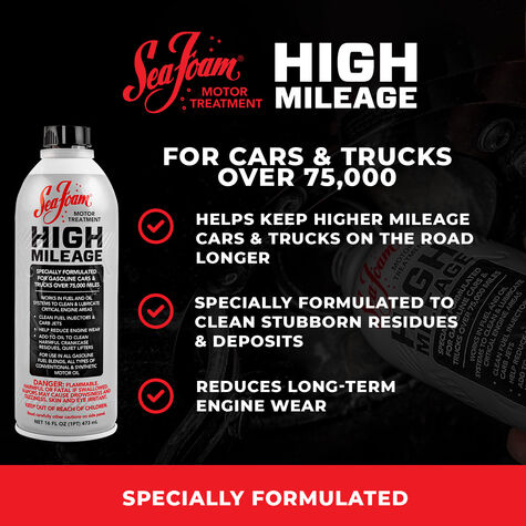 Sea Foam High Mileage Motor Treatment - 16 oz. product photo