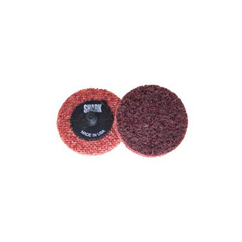 Shark 2" Medium (BURGUNDY) Long Life Prep Discs - 25 Pk.  product photo