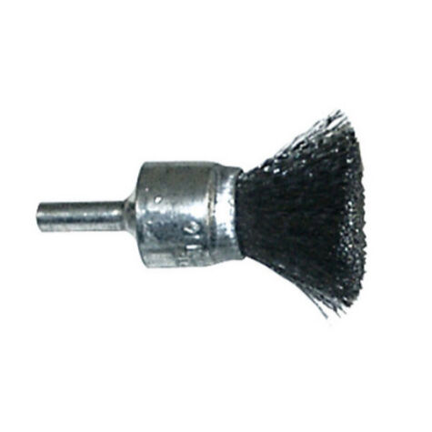 Shark 3/4" x 1/4" Shaft End Brush-Crimped - .020 Wire product photo