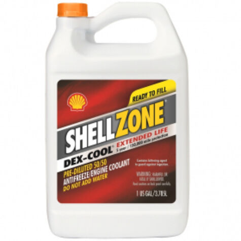 ShellZone Dex-Cool Antifreeze 50/50 - Gallon product photo