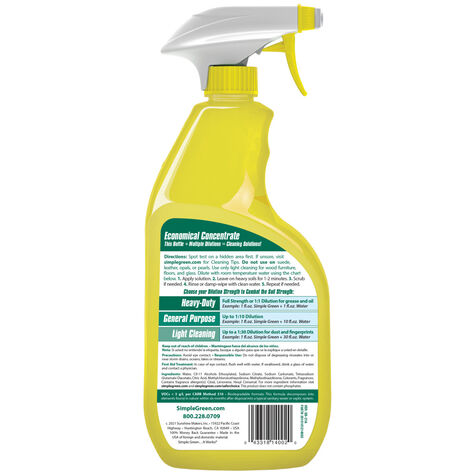 Simple Green All Purpose Cleaner Concentrate Lemon Scent - 24 oz. Trigger Spray product photo