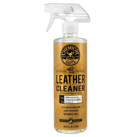 Chemical Guys Leather Cleaner Color Less & Odor Less Super Cleaner - 16 fl. oz. product photo