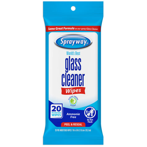 Sprayway Glass Cleaner Wipes - 40 Count product photo