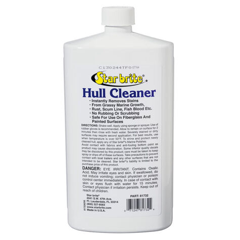 STARBRITE HULL CLEANER 6/32OZ product photo