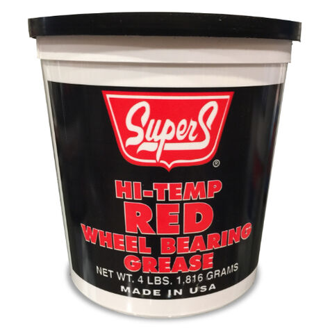 Super S Hi-Temp Red Grease - 4lb product photo