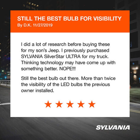 Sylvania SilverStar Halogen Bulb product photo