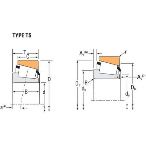 Timken Tapered Bearing Cup LM67010 product photo