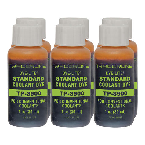 Tracerline Standard Conventional Coolant Dye 6pc. - 1 fl. oz. product photo