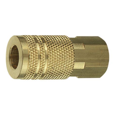 Tru-Flate 1/4" I/M Design  x 3/8" FNPT Steel Coupler product photo